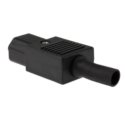 Bulgin C13 Cable Mount IEC Connector Socket, 10A, 250 V