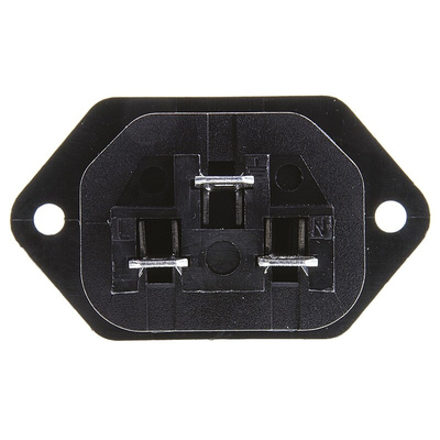 Bulgin C13 Panel Mount IEC Connector Socket, 10A, 250 V