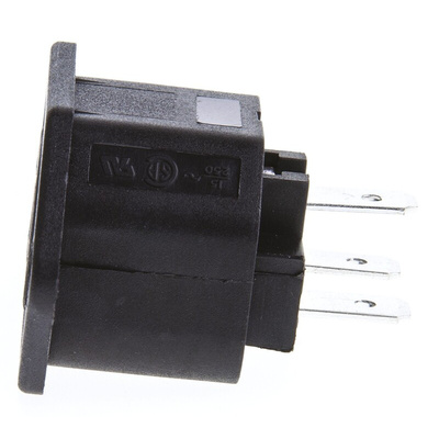 Bulgin C13 Panel Mount IEC Connector Socket, 10A, 250 V