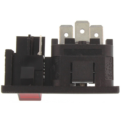 Bulgin C14 Snap-In IEC Connector Male, 10A, 250 V