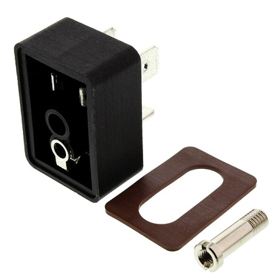 Hirschmann 16A, 250 V ac/dc Male Panel Mount IEC Filter 931352100 GSA 20, Solder