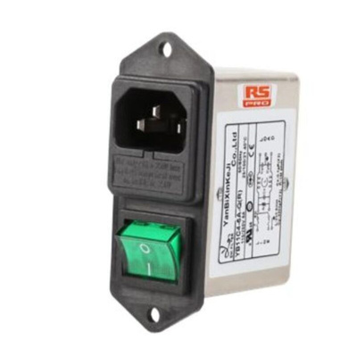 RS PRO IEC Inlet Filter