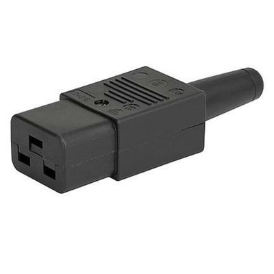 Schurter C19 Cable Mount IEC Connector Socket, 16A, 250 V