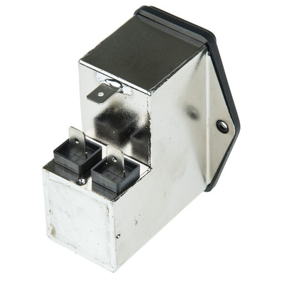 Schurter 4A, 250 V ac Male Panel Mount Filtered IEC Connector 4304.4003