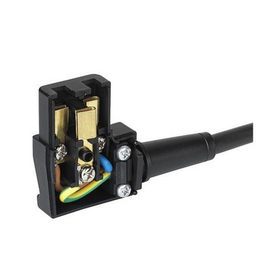 Schurter C19 Right Angle Cable Mount IEC Connector Socket, 21A, 250 V