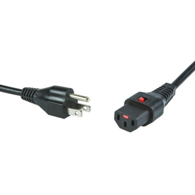 Schaffner C13 Cable Mount IEC Connector Socket, 10A, 250 V