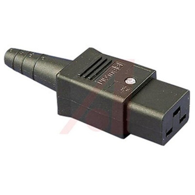 Bulgin Cable Mount IEC Connector, 16A, 250 V