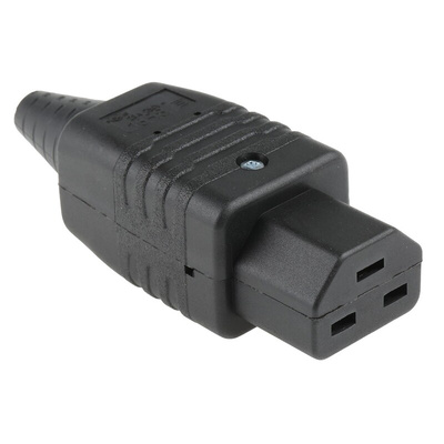 Schurter C21 Cable Mount IEC Connector Socket, 16A, 250 V
