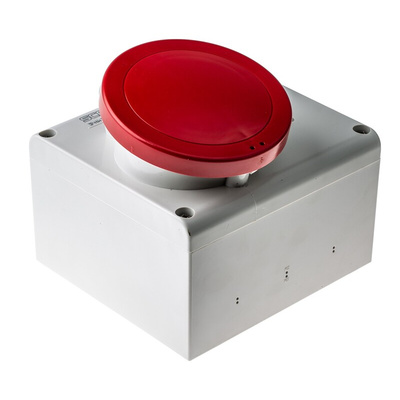 Scame Switchable IP44 Industrial Interlock Socket 3P+N+E, Earthing Position 6h, 32A, 400 V