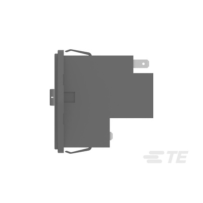 TE Connectivity 10A, 115 V ac, 230 V ac Flange Mount IEC Inlet Filter PE0S0DBX0, Faston