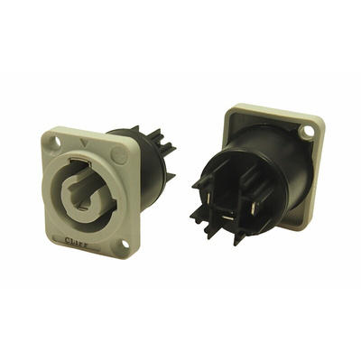 RS PRO Panel Mount XLR Connectors, Female