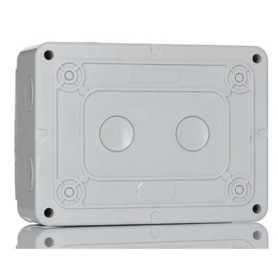 RS PRO IP67 Blue Wall Mount 2P + E Horizontal Industrial Power Socket, Rated At 32A, 230 V