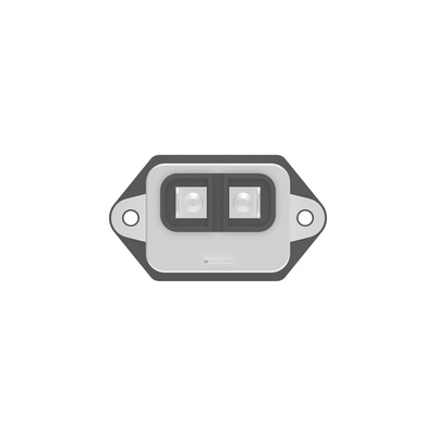 TE Connectivity 10A, 250 V ac Female Flange Mount IEC Inlet Filter 6609018-7, Faston