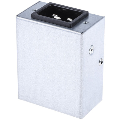 Schaffner 20A, 250 V ac Male Panel Mount IEC Filter FN9246-20-06, Faston