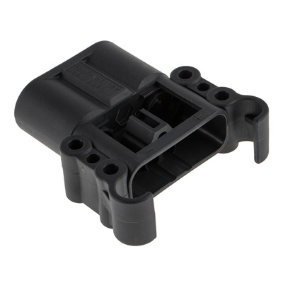 Rema Black Chassis Mount 2P Industrial Power Plug, Rated At 160A, 150 V