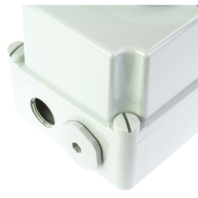MENNEKES Switchable IP67 Industrial Interlock Socket 3P+E, Earthing Position 3h, 32A, 415 V