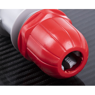 Scame IP44 Red Cable Mount 3P + N + E Industrial Power Plug, Rated At 16A, 415 V