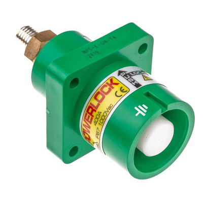 ITT Cannon, Veam Powerlock Panel Mount Industrial Power Plug, Rated At 400A, 1.0 kV