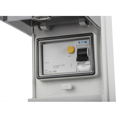 Scame, DOMINO IP44 Red Wall Mount 3P + N + E RCD Industrial Power Connector Socket, Rated At 32A, 415 V