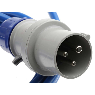 Scame IP44 Blue Surface Mount Socket, Rated At 16A, 200 → 250 V