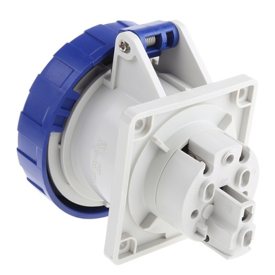 Scame Red Socket, Rated At 32A, 200 → 250 V