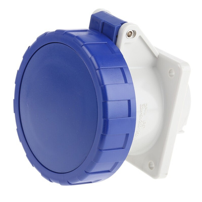 Scame Red Socket, Rated At 32A, 200 → 250 V
