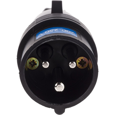 Emerson Network Power Cable Mount 2P + E Industrial Power Plug ATEX, IECEx, Rated At 16A, 200-250 Vac 50/60Hz