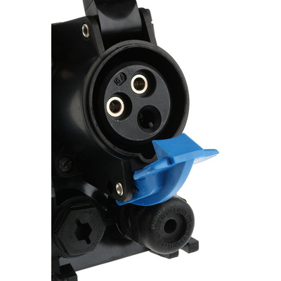 Emerson Network Power Surface Mount 2P + E Industrial Power Socket ATEX, IECEx, Rated At 16A, 200-250 Vac 50/60Hz