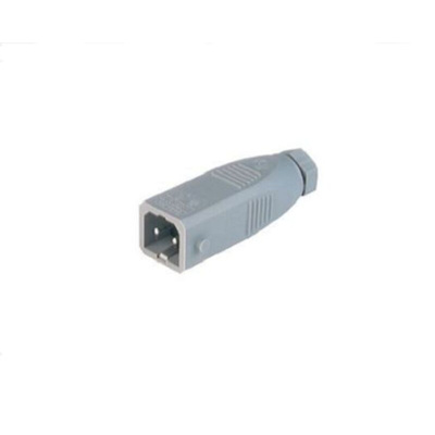 Hirschmann, ST IP54 Grey Cable Mount 2P Industrial Power Plug, Rated At 16A, 250 V