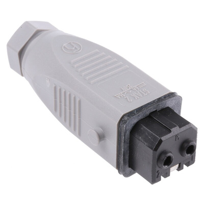 Hirschmann, ST IP54 Grey Cable Mount 2 + PE Industrial Power Socket, Rated At 16A, 250 V
