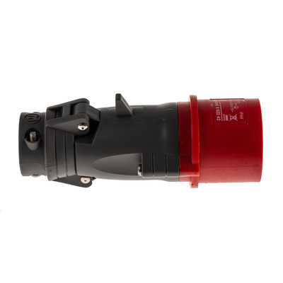 Legrand, HYPRA IP44 Red Cable Mount 3P + E Industrial Power Plug, Rated At 16A, 415 V