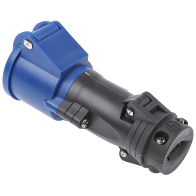 Legrand IP44 Blue Cable Mount 2P + E Industrial Power Socket, Rated At 16A, 200 → 250 V