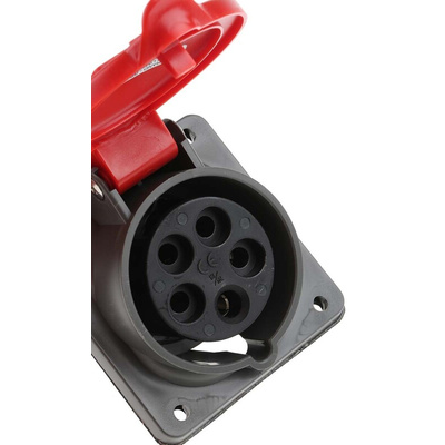 Legrand Red Socket, Rated At 16A