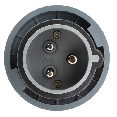 MENNEKES, PowerTOP IP67 Blue Cable Mount 3P Industrial Power Plug, Rated At 32A, 230 V