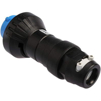 Eaton IP66 Blue Cable Mount 2P + E Power Connector Plug ATEX, Rated At 16A, 240 V