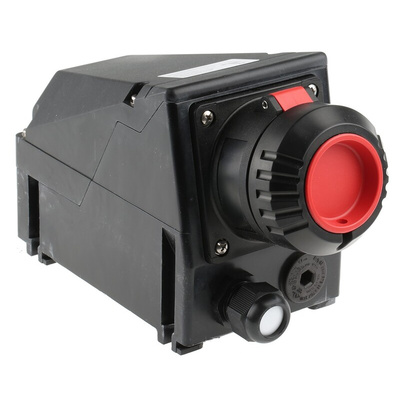 Eaton IP66 Black Surface Mount 3P + E Power Connector Socket ATEX, Rated At 16A, 415 V