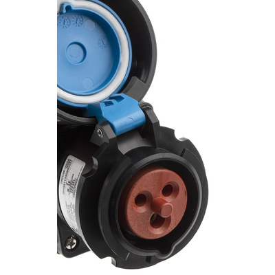 Eaton IP66 Cable Mount 2P + E Power Connector Socket ATEX, Rated At 16A, 250 V