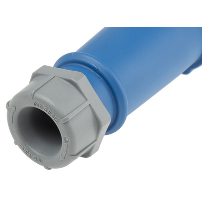 MENNEKES, AM-TOP IP67 Blue Cable Mount 3P Industrial Power Socket, Rated At 16A, 230 V