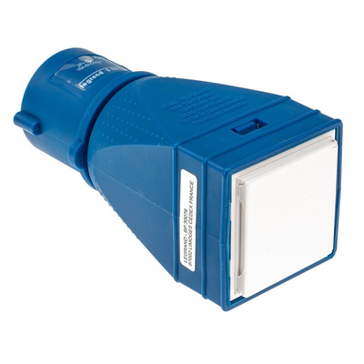 Legrand IP40 Purple 1 x 2P + E, 1 x 2P + E Industrial Power Connector Adapter Plug, Socket, Rated At 16A, 230 V