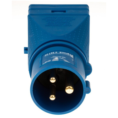 Legrand IP40 Purple 1 x 2P + E, 1 x 2P + E Industrial Power Connector Adapter Plug, Socket, Rated At 16A, 230 V