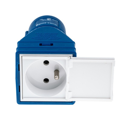 Legrand IP40 Purple 1 x 2P + E, 1 x 2P + E Industrial Power Connector Adapter Plug, Socket, Rated At 16A, 230 V