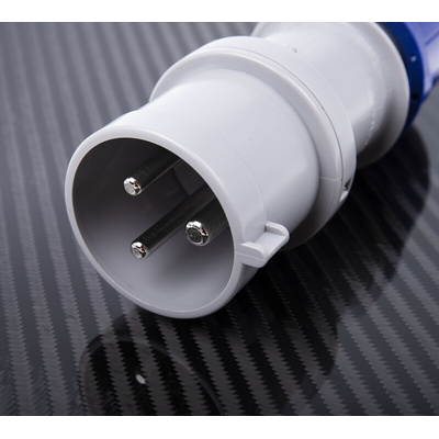 Scame IP44 Blue Cable Mount 2P + E Industrial Power Plug, Rated At 32A, 230 V