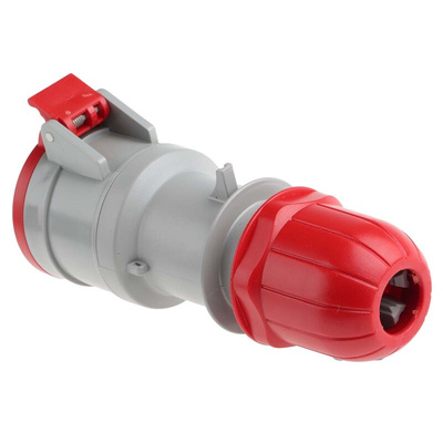 Scame IP44 Red Cable Mount 3P + N + E Industrial Power Socket, Rated At 16A, 415 V