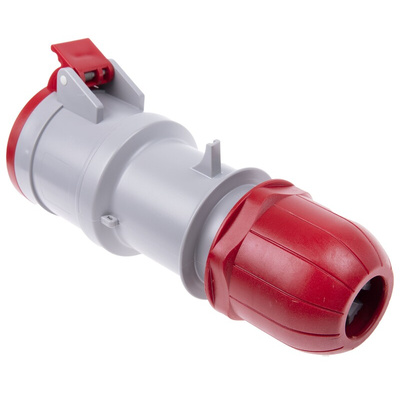 Scame IP44 Red Cable Mount 3P + N + E Industrial Power Socket, Rated At 32A, 415 V