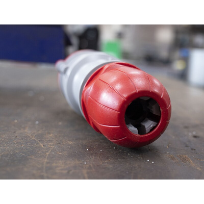 Scame IP44 Red Cable Mount 3P + N + E Industrial Power Socket, Rated At 32A, 415 V