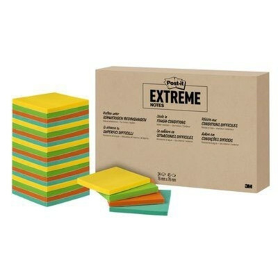 Post-It Assorted Sticky Note, 24 Notes per Pad, 76mm x 76mm