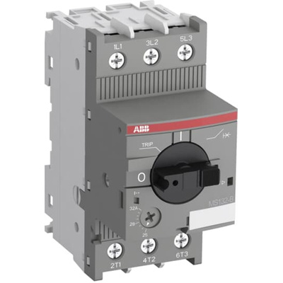ABB Manual Starter, Manual, 690 V ac, 3 Phase, IP20