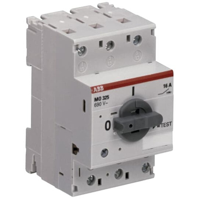 ABB Manual Starter, Manual, 220 V ac, 3 Phase, IP20