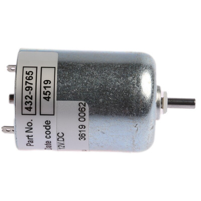 McLennan Servo Supplies 12 V 2.9 W Servo Motor, 3000 rpm, 1.5 Ncm Max Output Torque, 3mm Shaft Diameter