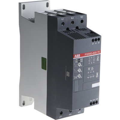 ABB Soft Starter, Soft Start, 30 kW, 600 V ac, 3 Phase, IP10, IP20
